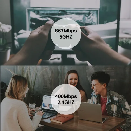 Cod. 060 Adaptador inalámbrico USB 3.0 de doble banda AC1300 TP-LINK Archer T3U / MU-MIMO /Compatible con Windows 11 /10/8.1/8/7/XP, Mac OS X