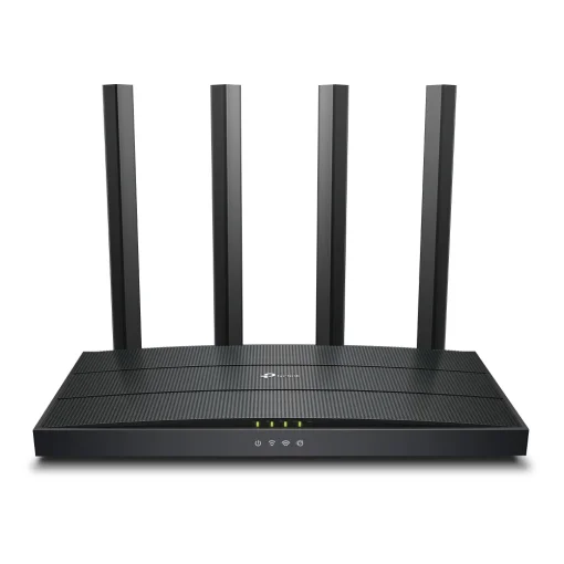 Cod. 140 Router TP-LINK Archer AX12 / Wi-Fi 6 Banda Dual AX1500 / 1201 Mbps (5 GHz) + 300 Mbps (2.4 GHz) / 3*P/LAN GIGABIT / 1*P/WAN GIGABIT / 4 Antenas y la tecnolog&iacute;a&nbsp;Beamforming / OFDMA y MU-MIMO