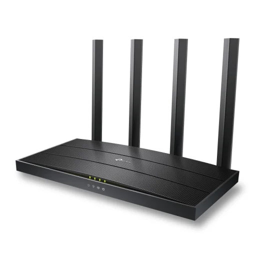 Cod. 140 Router TP-LINK Archer AX12 / Wi-Fi 6 Banda Dual AX1500 / 1201 Mbps (5 GHz) + 300 Mbps (2.4 GHz) / 3*P/LAN GIGABIT / 1*P/WAN GIGABIT / 4 Antenas y la tecnolog&iacute;a&nbsp;Beamforming / OFDMA y MU-MIMO