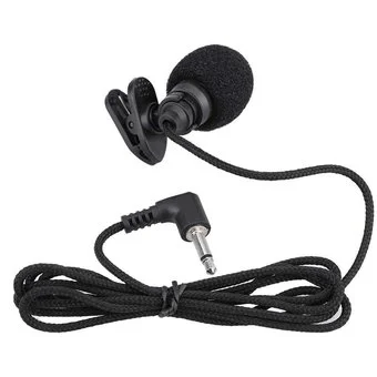 Cod. 809 Micrófono con clip para cámaras Web/Jack 3.5MM
