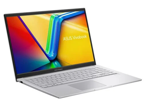 Cod. 1758 ASUS VivoBook 15 F1504VA /  Intel® Core™ i7-1355U 13va Gen. ( hasta 5,0 GHz, 10 núcleos, 12 subprocesos) / 16GB / 1 TB NVMe™ SSD / 15.6&quot; Táctil FHD / Windows 11 / Wi-Fi 6 AX &amp; BT 5.3 / Teclado Retroiluminado alfanumérico / Cool Silver