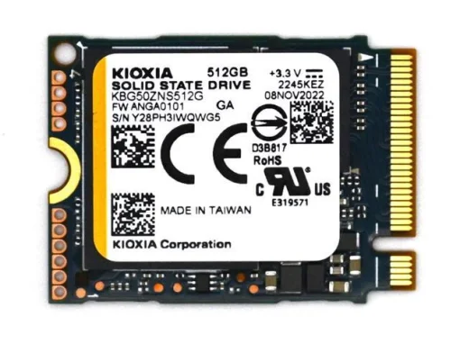 Cod. SN:397 SSD KIOXIA BY TOSHIBA M.2 512GB/ 3.500MB/s Lectura y escritura 2.700MB/s / 2230 / PCIe 4.0x4 NVMe (Sin empaque)