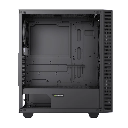 cod. 398 CASE GAMEMAX BLACK HOLE ATX / USB 1* 3.0 *1 2.0 / FAN ARGB (FRONT 2*20CM, POST. 1*12CM) / LAT Y FRONT VIDRIO TEMP. + CONTROLADOR AURA Sync.