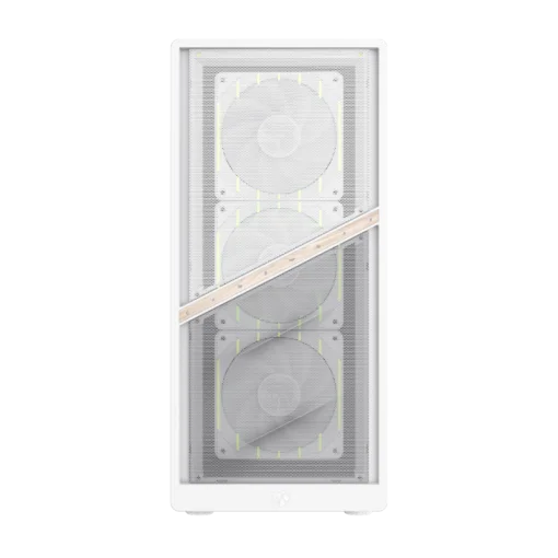 COD. 403 CASE GAMEMAX AERIS 330 MW WH M-ATX TYPE-C/3.0/2.0 FAN ARGB (FRONT. 3*12CM, POST. 1*12CM)/ CONTROLADORA FAN RGB / LAT. VIDRIO TEMP. Y FRONTAL MALLA GARANTIA 12 MESES