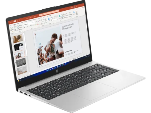 Cod. H:1702 Laptop HP 250 G10 / Intel® Core™ i5-1334U (12MB caché hasta 4,6 GHz) 13va. Gen. / 16GB / 1 TB SSD PCle M.2 / 15.6&quot; HD / FreeDOS 3.0 / Teclado Español numérico / Plata turbo