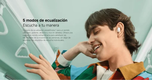 Cod. B:114 Audifonos Redmi Buds 6 Play (Blanco) / Bluetooth® 5.4 / Anulación de ruido IA / Bat. 600mAh (36H) / USB-C / 5 modos de ecualización / IPX4