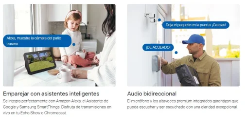 Cod. AT:379 C&aacute;mara Smart exterior/interior TP-Link Tapo C246D Dual 2K 360&deg; / Lente gran angular 125&deg; &amp; Teleobjetivo 6mm / Vista Nocturna Intelig. / Detecci&oacute;n AI (pers. masc. veh.) / Seg. autom&aacute;t. sincronizado / 8 puntos patrulla / Audio bidireccional / So
