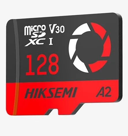 Cod. 245 Micro SD HIKSEMI Capture 4K clase 10 V30 64GB / Espacial P/Drones, Videojuegos, Cámaras Video grabación en 4K UHD / Lectura 180MB/s y escritura 150MB/s