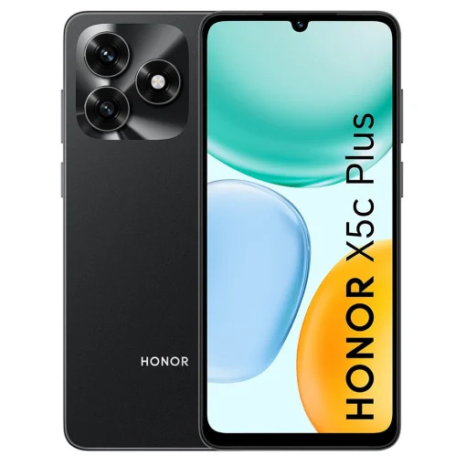 Cod.325 HONOR X5c Plus / 256GB Rom / (4+4)GB&nbsp; / Dual SIM / 6.74" HD+ 90Hz / Cam. Dual 50MP + 5MP Frontal / MagicOS 9 (Android 15) / Bater&iacute;a 5.260 mAh / Negro Medianoche
