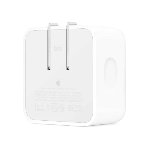 Cod. 269 Cargador Pavareal W116 Dual PD 35W (Carga r&aacute;pida simult&aacute;nea) / 2*Puertos USB-C 5V/3A / Compatible con MAC BOOK