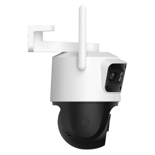 Cod. 424  C&aacute;mara Smart IMOU Cruiser Pano Z / 4*Lentes (4MP+4MP + 5MP*2) P/Exterior 360&deg; / 12x Zoom h&iacute;brido / Full Color 24/7 / IMOU SENSE&trade; AI / Detecci&oacute;n IA (pers. veh.) / Audio bidireccional / Soporta 2*microSD (1TB total) / IP66 / Wi-Fi 6 &amp; PoE