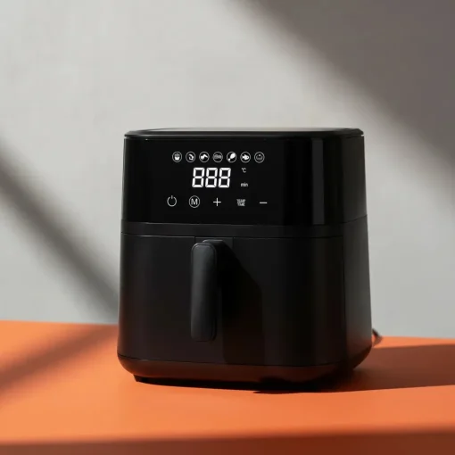 Cod. 1164 Freidora de aire ENV&nbsp;AF65008E / 6.5 Litros / 80&deg;C a 200&deg;C / Panel T&aacute;ctil / Ban. antiadherente / 1600W / 110V