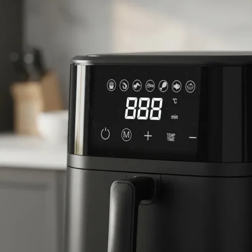 Cod. 1164 Freidora de aire ENV&nbsp;AF65008E / 6.5 Litros / 80&deg;C a 200&deg;C / Panel T&aacute;ctil / Ban. antiadherente / 1600W / 110V