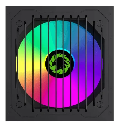 Cod. 141 Fuente de Poder GAMEMAX VP-700-M-RGB BK / Semi-Modular / Certificado 80 Plus Bronze / 700Watts / 12CM Ventilador RGB / ATX P/PC