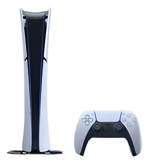 Cod. 076 Consola PlayStation®5 Slim Sony 1 TB SSD / Edición Digital CFI-2015 / 4K HDR 120Hz / Black/White