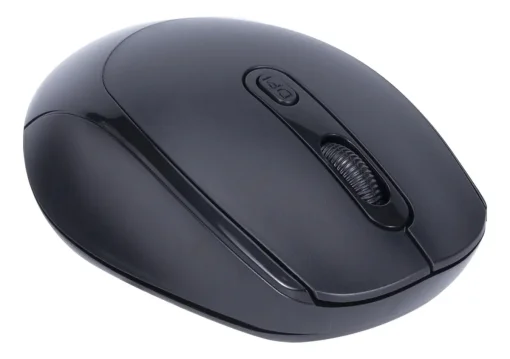 Cod. 295  Mouse Inal&aacute;mbrico 2.4G ACER OMR267 Black / 1600 DPI / 4 botones / Ligero &amp; Ergon&oacute;mico / incluye pila AA