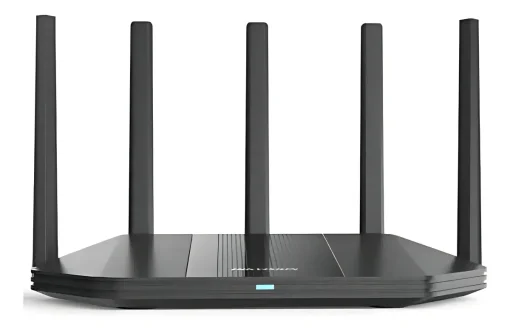 Cod. 154 Router Wi-Fi 6 AX3000 Gigabit HIKVISION WR30X / (574 Mbps@2,4 GHz, 2402Mbps@5 GHz) / 4*Puertos Gigabit / OFDMA y 1024-QAM. - Beamforming, MU-MIMO / Gestión: Web &amp; APP Hik-Connect - Hik-Partner Pro / Multimodo (Access Point, Extersor de Rango)