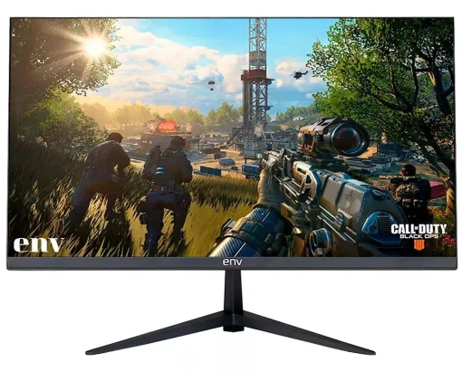 Cod. 121 Monitor LED ENV 24&quot; FULL HD 75Hz / 1*VGA / 1*HDMI (incl.Cable) / Bisel Ultra-Delgado / Black