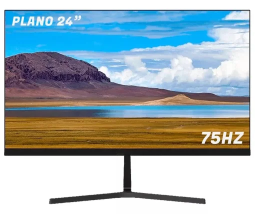 Cod. 121 Monitor LED ENV 24&quot; FULL HD 75Hz / 1*VGA / 1*HDMI (incl.Cable) / Bisel Ultra-Delgado / Black