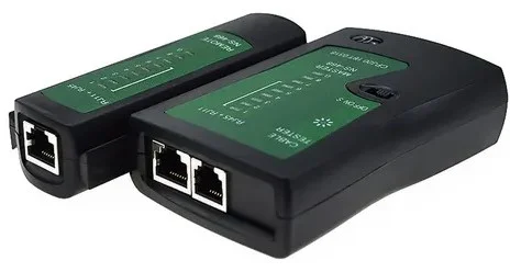 Cod. 193 Tester Comprobador de Cable Lan Red RJ45+RJ11 NSS-468A