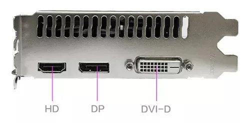 Cod. 204 Tarjeta de Video  GOLDEN AMOG GeForce GTX1050Ti / 4GB 128bit GDDR5 / HDMI/DVI-I/DisplayPort / PCI-E 3.0x16