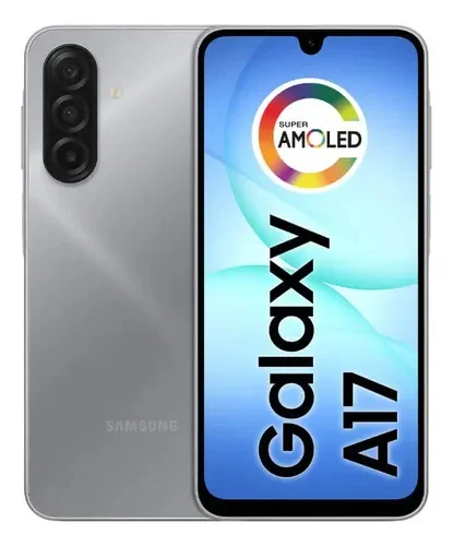 Cod. 339 Samsung Galaxy A17 4G LTE Dual-SIM / Helio G99 / 4GB Ram / 128GB / 6.7" Super AMOLED FHD+ 90Hz / Cam 50MP / 13MP frontal / Android 15.0 / carga r&aacute;pida 25W, 5000mAh / IP54 / Gris