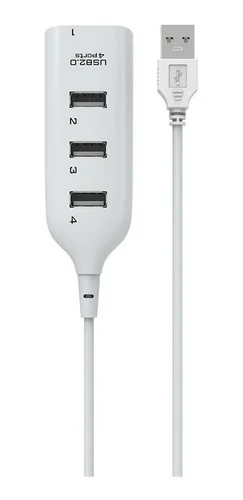 Cod. 366 HUB USB 2.0/1.1 / 4 puertos HI-SPEED