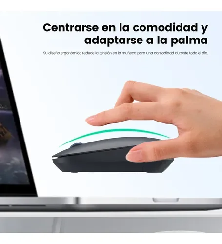 Cod. 273 Mouse PHILIPS 4000 Series SPK7438 / Dual Modo Wireless 2.4Ghz &amp; Bluetooth / 1600DPI / Silencioso