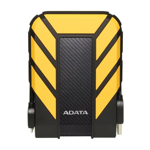 Cod. X:552 Disco Duro Externo ADATA HD710 Pro 2TB/USB 3.2 Gen1/Negro-Amarillo/Mac OS/Linux/Windows 10/a prueba de agua, polvo e impermeabilidad /Antigolpe