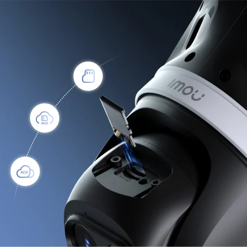 Cod. 424  C&aacute;mara Smart IMOU Cruiser Pano Z / 4*Lentes (4MP+4MP + 5MP*2) P/Exterior 360&deg; / 12x Zoom h&iacute;brido / Full Color 24/7 / IMOU SENSE&trade; AI / Detecci&oacute;n IA (pers. veh.) / Audio bidireccional / Soporta 2*microSD (1TB total) / IP66 / Wi-Fi 6 &amp; PoE