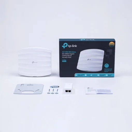 Cod.086  Access Point Corporativo Gigabit Wi-Fi con Omada/Mesh/MU-MIMO AC1350 Dual Band / Montaje en Techo / TP-Link EAP225