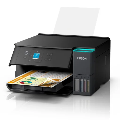 Cod. 201 Impresora EPSON EcoTank L4360 / Wi-Fi / Multifunción 3en1 (Copia, imprime, escanea) / Dúplex Automático / Smart Panel (imprimir desde tu móvil) / LCD 1,44&quot; color