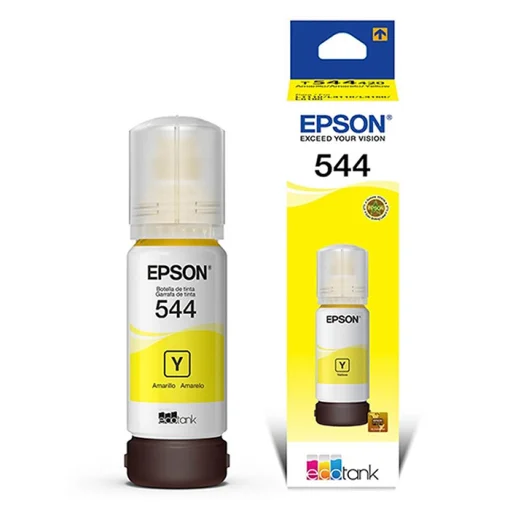 Cod.064 Tinta Epson 544 Yellow T544420/65ML./P/ Impresoras Tinta Continua L1110/L3110/L3150/5190