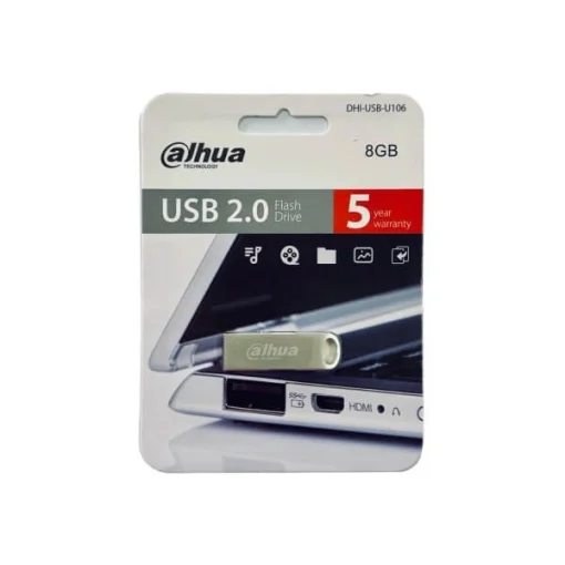 Cod. 239 Flash Memory DAHUA U106 Series / 8GB / USB 2.0 / metálica