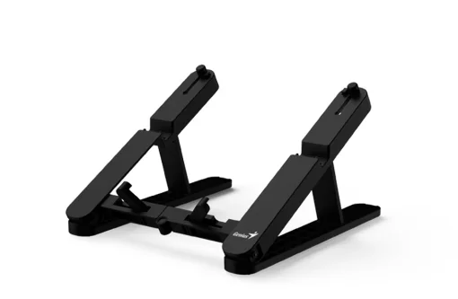 Cod. B:750  Base de Netebook Genius M200 / hasta 17&quot; / Plegable / 6 niveles de altura ajustables / Capacidad de peso hasta 10kg. / Compatible con Laptop, Tablet o Teléfono
