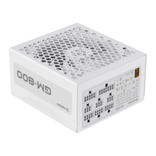 Cod. 153 Fuente de Poder GAMEMAX GM-800 Modular / Alta eficiencia 80 Plus Bronze / 800 Watts / 14CM Ventilador Bajo Ruido/ ATX /PC