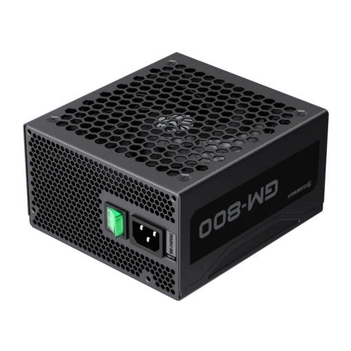Cod.151 Fuente de Poder GAMEMAX GM-800 BK Modular / Alta eficiencia 80 Plus Bronzie / 800 Watts / 14 CM Ventilador Bajo Ruido/ ATX /PC