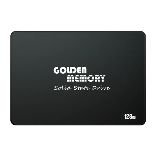 Cod. S:264 Disco Duro SOLIDO GOLDEN 128GB SSD / 3D NAND / Tama&ntilde;o 2.5" / SATA 6,0 Gb/s