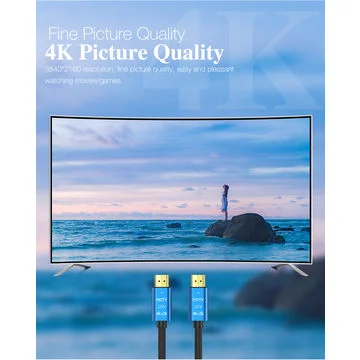 Cod. 236 Cable HDMI a HDMI Premium 4K / Ultra alta velocidad / 2.0V / 20 mt.