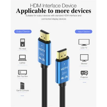 Cod. 236 Cable HDMI a HDMI Premium 4K / Ultra alta velocidad / 2.0V / 20 mt.