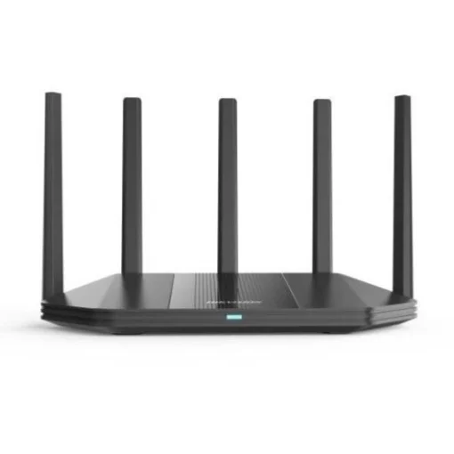 Cod. 153 Router Wi-Fi 6 AX1800 Gigabit HIKVISION WR18X / 1,8 Gbps (574 Mbps@2,4 GHz, 1201Mbps@5 GHz) / 4*Puertos Gigabit / OFDMA y 1024-QAM. - Beamforming, MU-MIMO / Gestión: Web &amp; APP Hik-Connect - Hik-Partner Pro / Multimodo (Access Point, Extersor de R