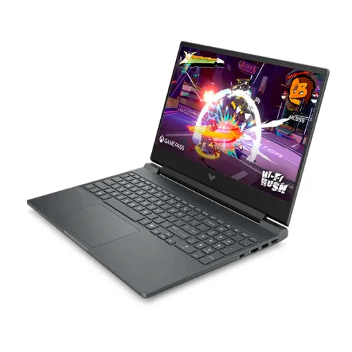Cod. 1743 VICTUS by HP 15-fb3019la Gaming / AMD Ryzen&trade; 7 7445H / 8GB DDR5 / 512GB PCIe Gen4 SSD / NVIDIA&reg; GeForce RTX&trade; 3050 6GB GDDR6 / 15.6" FHD IPS 144Hz / FreeDOS / Wi-Fi 6 &amp; BT&reg; 5.4 / DTS: X&reg; Ultra / Teclado Retroiluminado Espa&ntilde;ol + num&eacute;rico