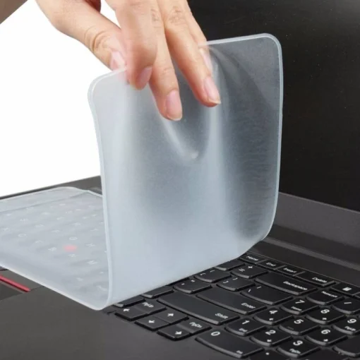 Cod. 742 Mica protectora de Teclado de 14&quot;/impermeable /silicona/Ultrafino