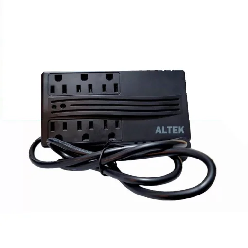 Cod. 035 Regulador automático voltaje Altek AVR 2000SK / 2000VA/1000W / 6 Tomas NEMA 5-15P