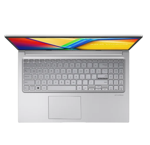 Cod. 1758 ASUS VivoBook 15 F1504VA /  Intel® Core™ i7-1355U 13va Gen. ( hasta 5,0 GHz, 10 núcleos, 12 subprocesos) / 16GB / 1 TB NVMe™ SSD / 15.6&quot; Táctil FHD / Windows 11 / Wi-Fi 6 AX &amp; BT 5.3 / Teclado Retroiluminado alfanumérico / Cool Silver