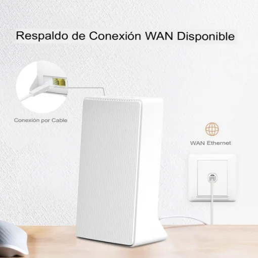 Cod. 143 Router Wi-Fi N MERCUSYS MB110-4G / 4G LTE 150Mbps &amp; Ethernet 300Mbps&nbsp;/ Conexi&oacute;n WAN/LAN / Conecta hasta 32 Dispositivos / Plug &amp; Play con Chip 4G