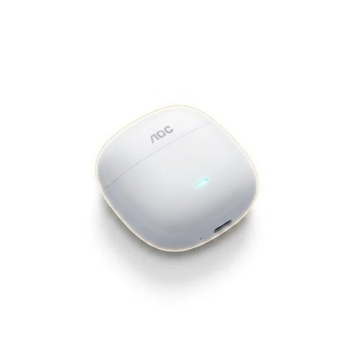 Cod. 130 Aud&iacute;fonos AOC ACT2521WT TWS / Bluetooth&reg; 5.4 / Touch Intelligent / Estilo abierto, sin almohadilla / Bat. 200mAh, USB-C