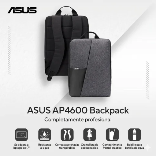 Cod. 1832  Kit ASUS VivoBook 16 (M1607K) Copilot+PC / AMD Ryzen&trade; AI 7 350 / 16 GB DDR5 / 1 TB GB NVMe&trade; SSD / 16" WUXGA (1920 x 1200) / Sin Sistema (OS) / Wi-Fi 6&amp; BT 5.3 / C&aacute;m. FHD IR / Teclado Espa&ntilde;ol alfanum&eacute;rico / Quiet Blue + Mochila Asus + mouse &oacute;pti