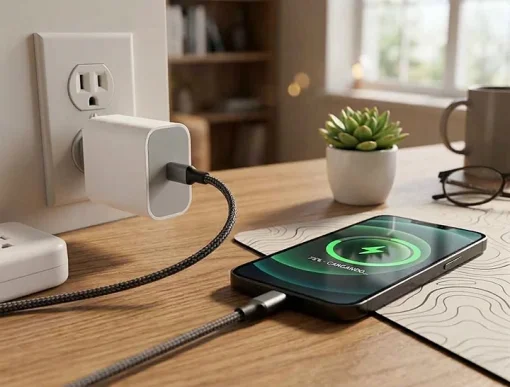 Cod. 277 Cargador de pared Pavareal K25 PD 20W (Carga r&aacute;pida) / 1*Puerto USB-C