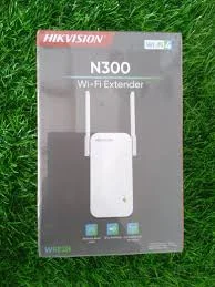 Cod. 102 Extensor Wi-Fi Universal N300 HIKVISION WRE3N / 2.4GHz: 300 Mbps / 2 Antenas (3dBi) 